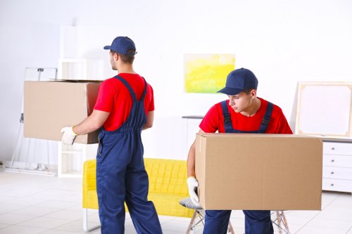 Removal team planning a home move in Beckenham