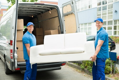 Man with van service helping with a local move in Beckenham