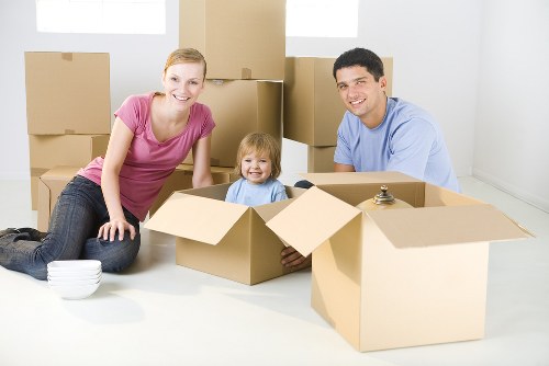 Man and van team supporting a local move in Beckenham