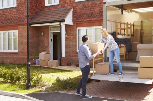 Local office removals team planning a Beckenham business move