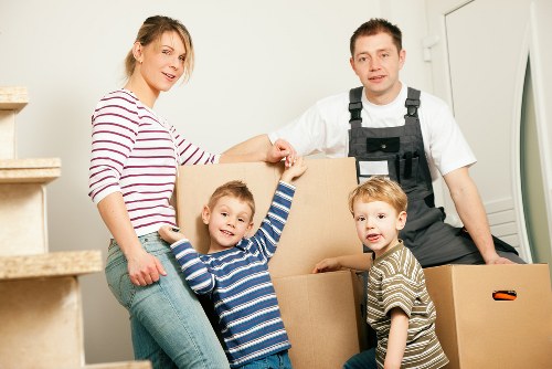 Strong boxes, wrap, and labels for packing and storage in Beckenham