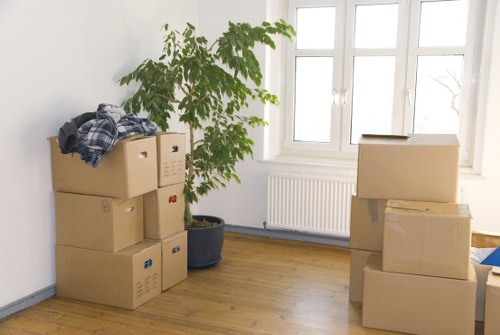 Local moving truck helping with a house move in Beckenham