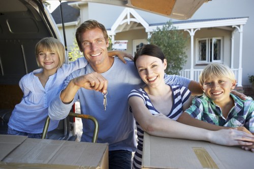 Careful packing and furniture protection for a local home removal