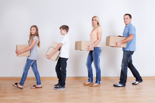Careful unpacking and room organisation in Beckenham