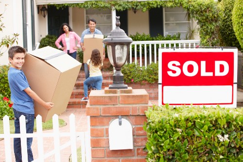 Small business items prepared for transport in Beckenham