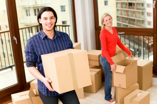 Packing and protection supplies used for a home move in Beckenham